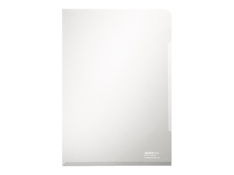100 LEITZ Sichthuellen Super Premium 4153 DIN A4 glasklar glatt 0,15 mm