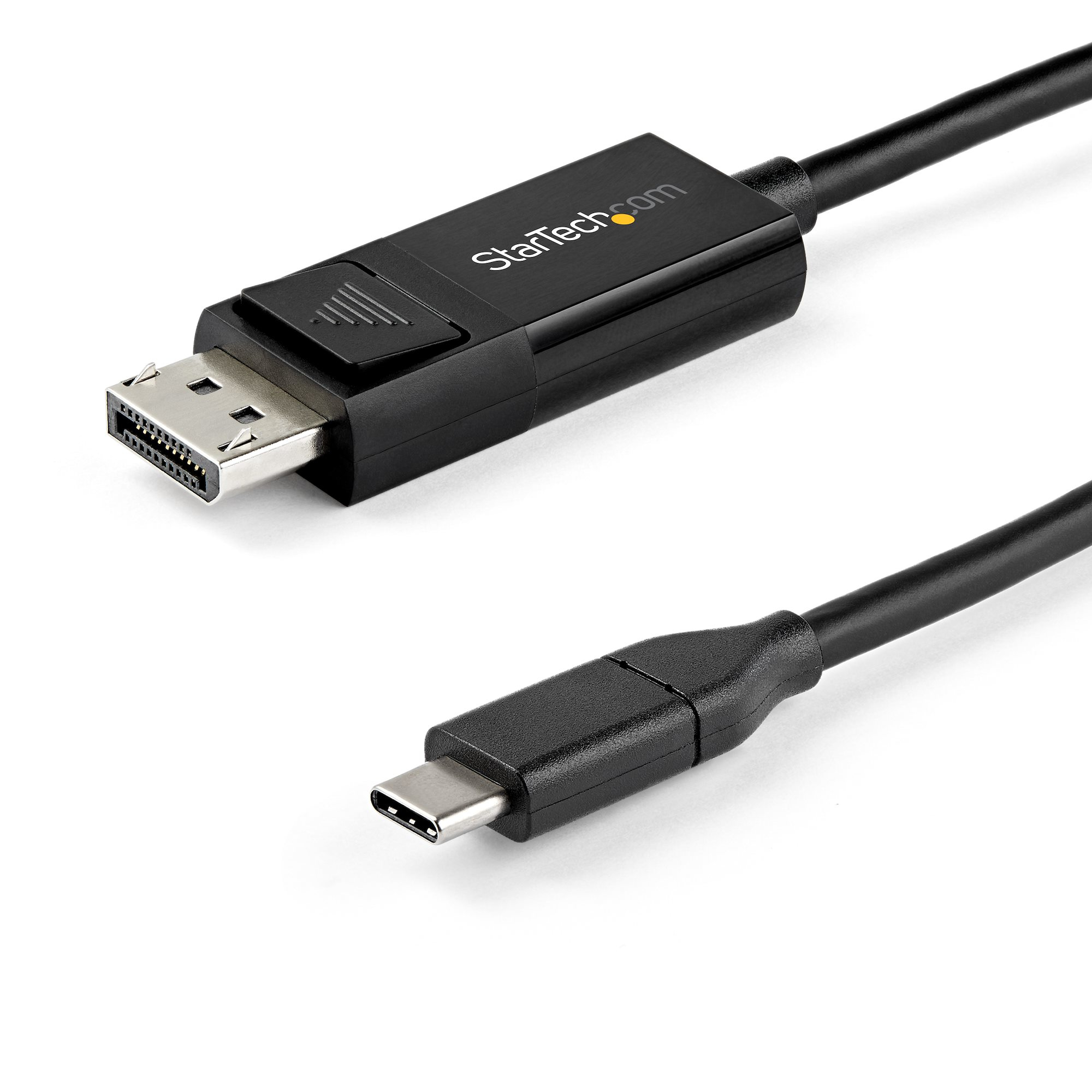 STARTECHCOM 33 ft 1m USB C to DisplayPort 14 CableBidirectional 8K 30 HBR3 Thunderbolt 3 USBC Adapter Cable