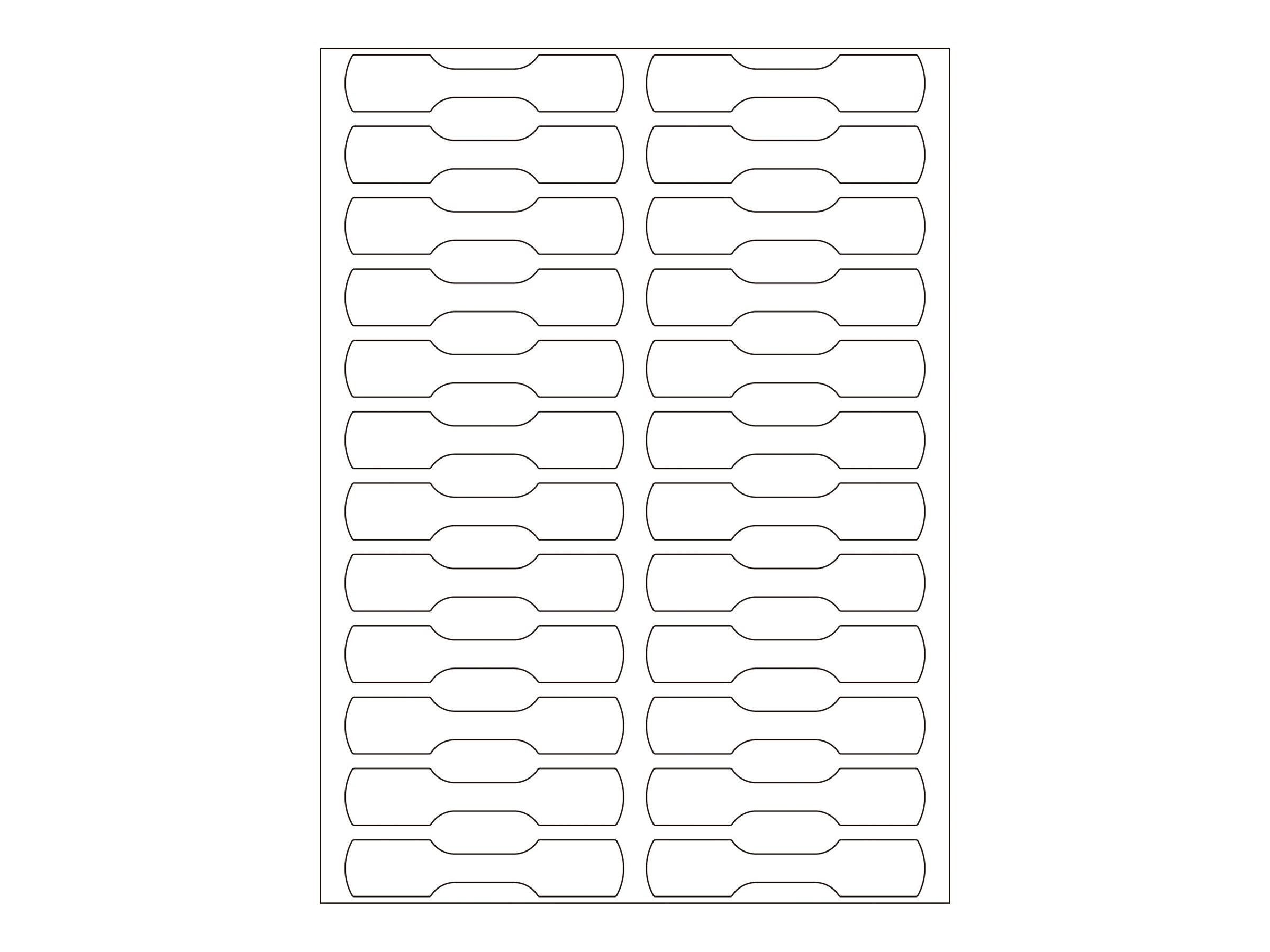 600 HERMA Ring-Etiketten 2510 weiss 10,0 x 49,0 mm 600 HERMA Ring-Etiketten 2510 weiss 10,0 x 49,0 mm