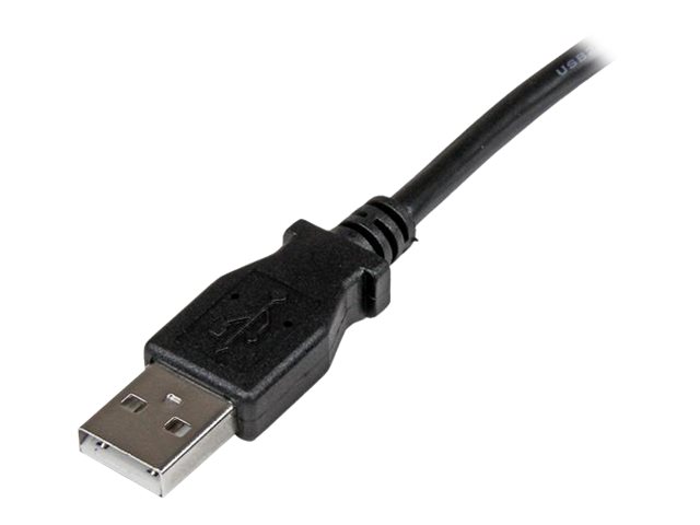 STARTECH.COM 3m USB 2.0 A to Left Angle B Cable - M/M STARTECH.COM 3m USB 2.0 A to Left Angle B Cable - M/M
