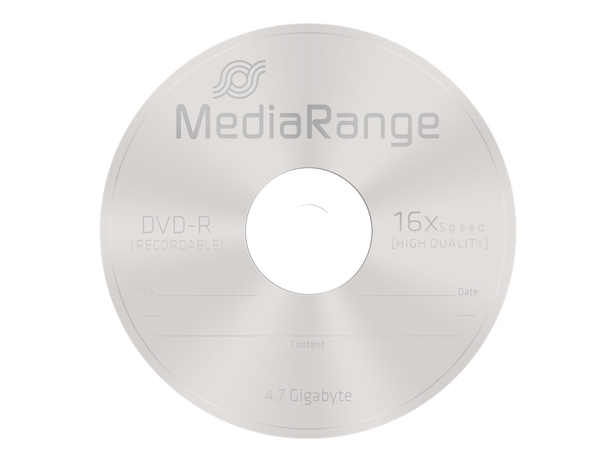 MediaRange DVDR 4,7 GB, 25 St
