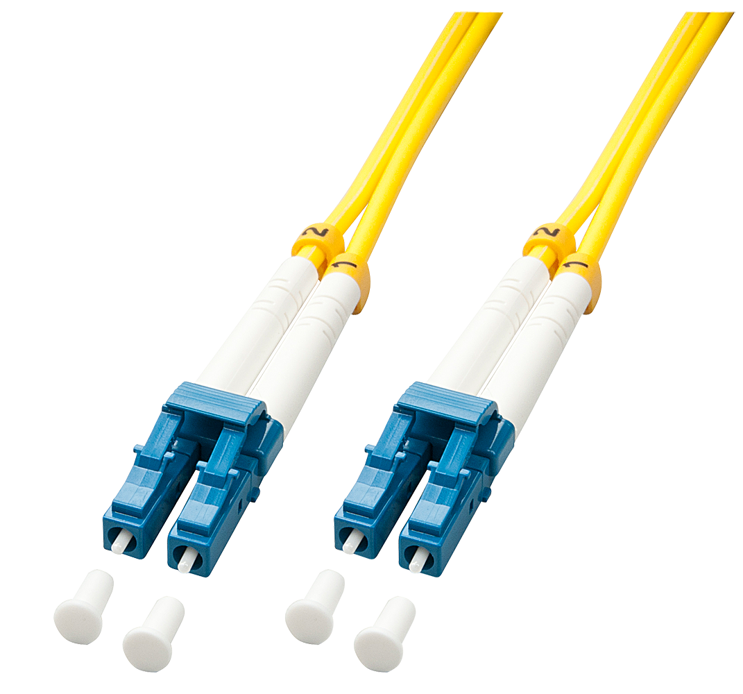 LINDY LWLDuplexkabel LCLC OS2 3m 9125, Singlemode