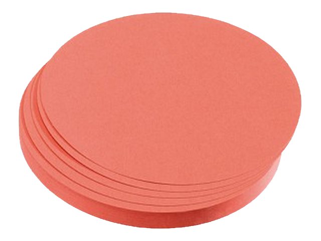 FRANKEN Moderationskarten rot Ø 19,5 cm, 500 Blatt