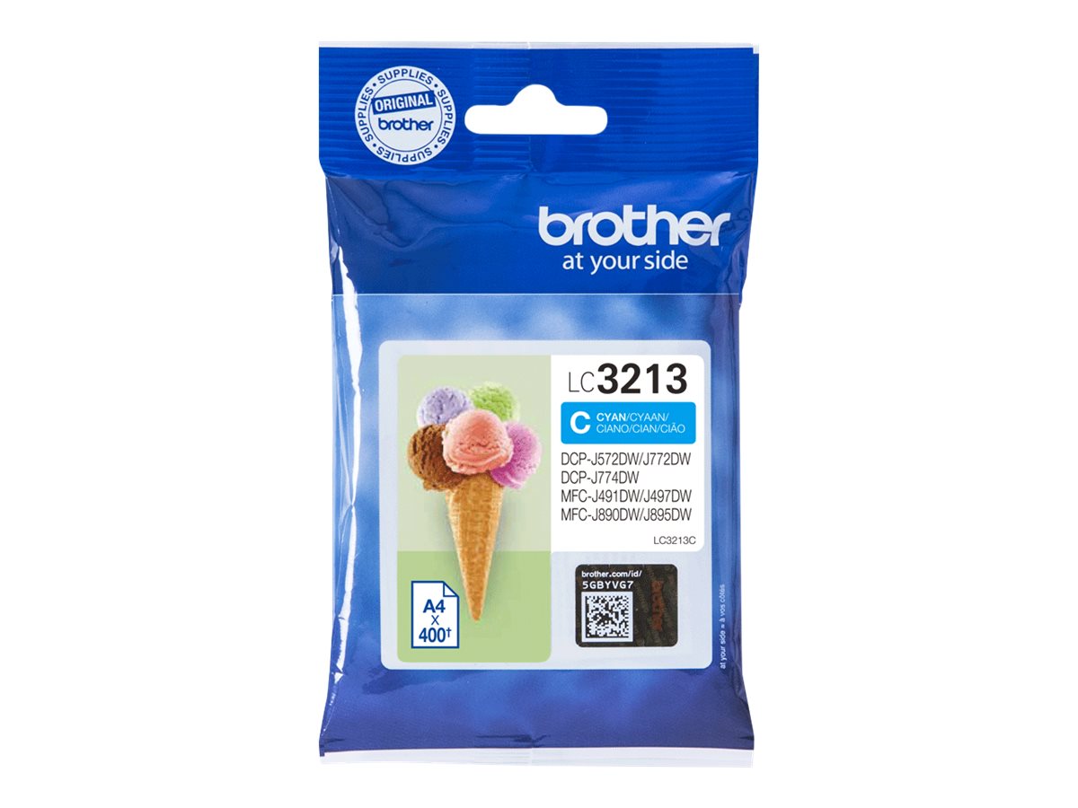LC3213C BROTHER DCP Tinte cyan HC 400