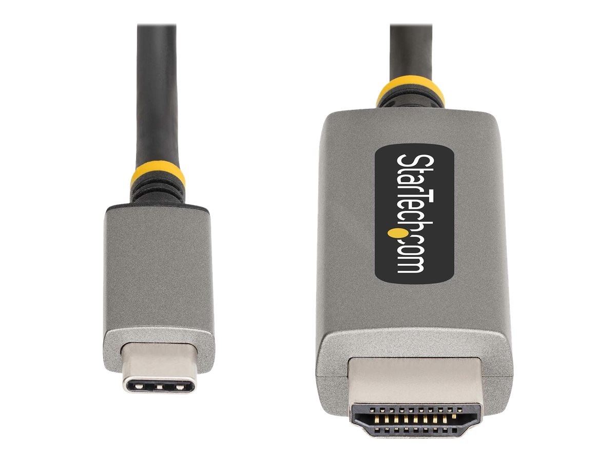 STARTECH.COM 2m USB-C auf HDMI Kabel 8K 60Hz 4K 144Hz HDR10 USB-C zu HDMI 2.1 Konverter Kabel/Adapter