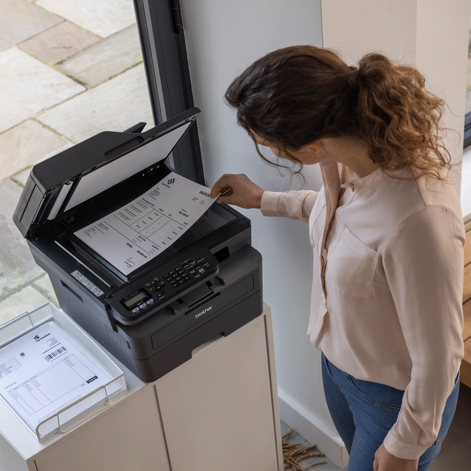 brother MFCL2800DW 4 in 1 LaserMultifunktionsdrucker schwarz