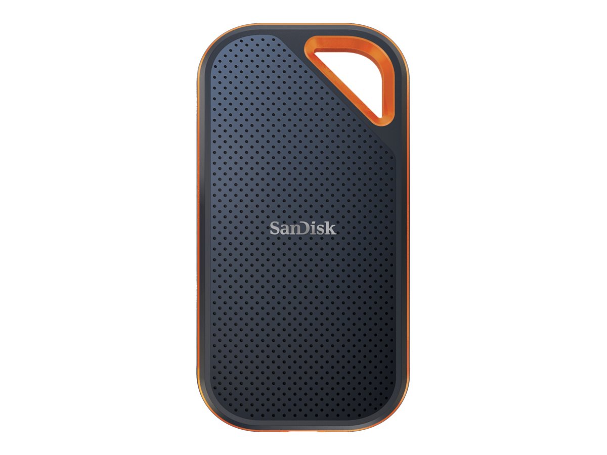 SANDISK Extreme PRO 2TB Portable SSD Read/Write Speeds up to 2000MB/s USB 3.2 Gen 2x2 Forged Aluminum Enclosure 2-meter drop protect