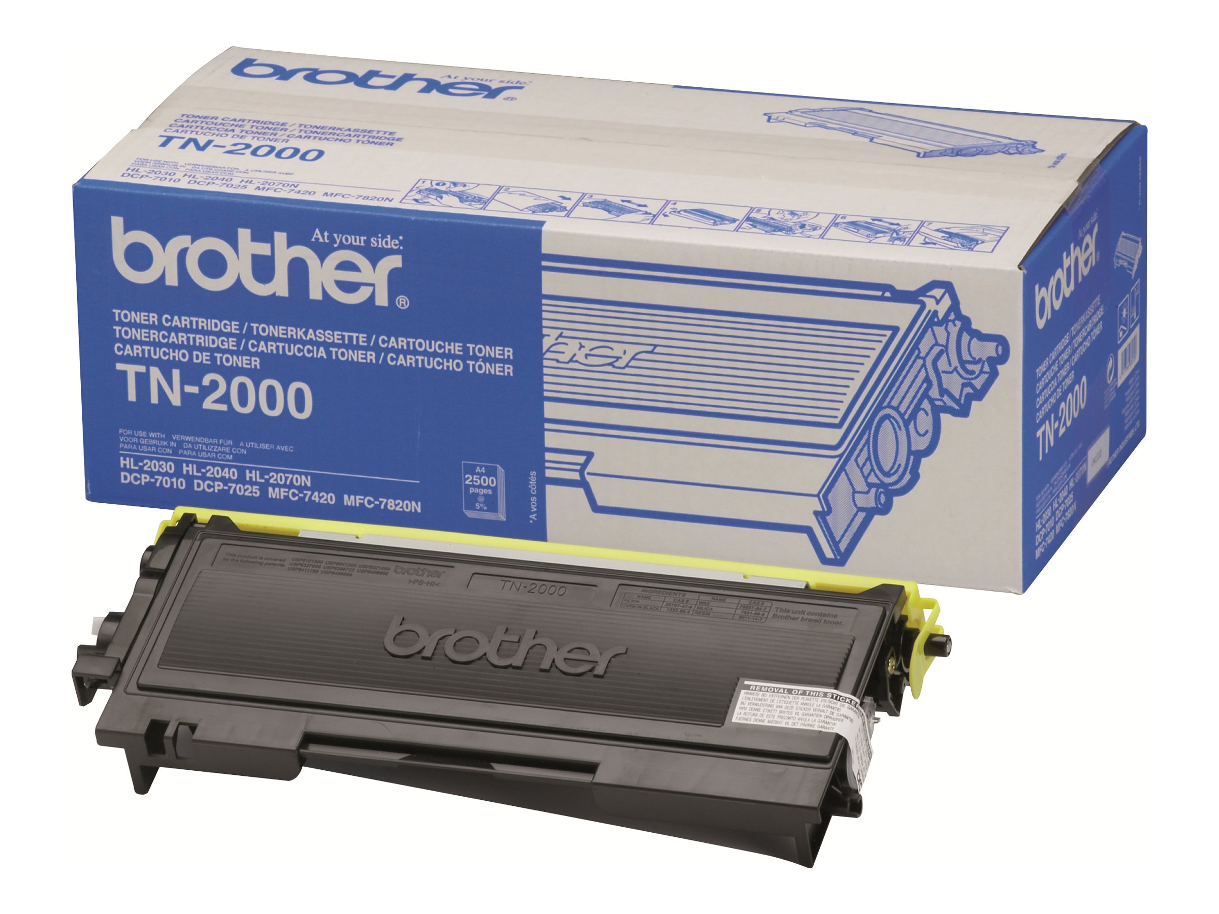 TN2000 BROTHER HL Toner black 2500Seiten