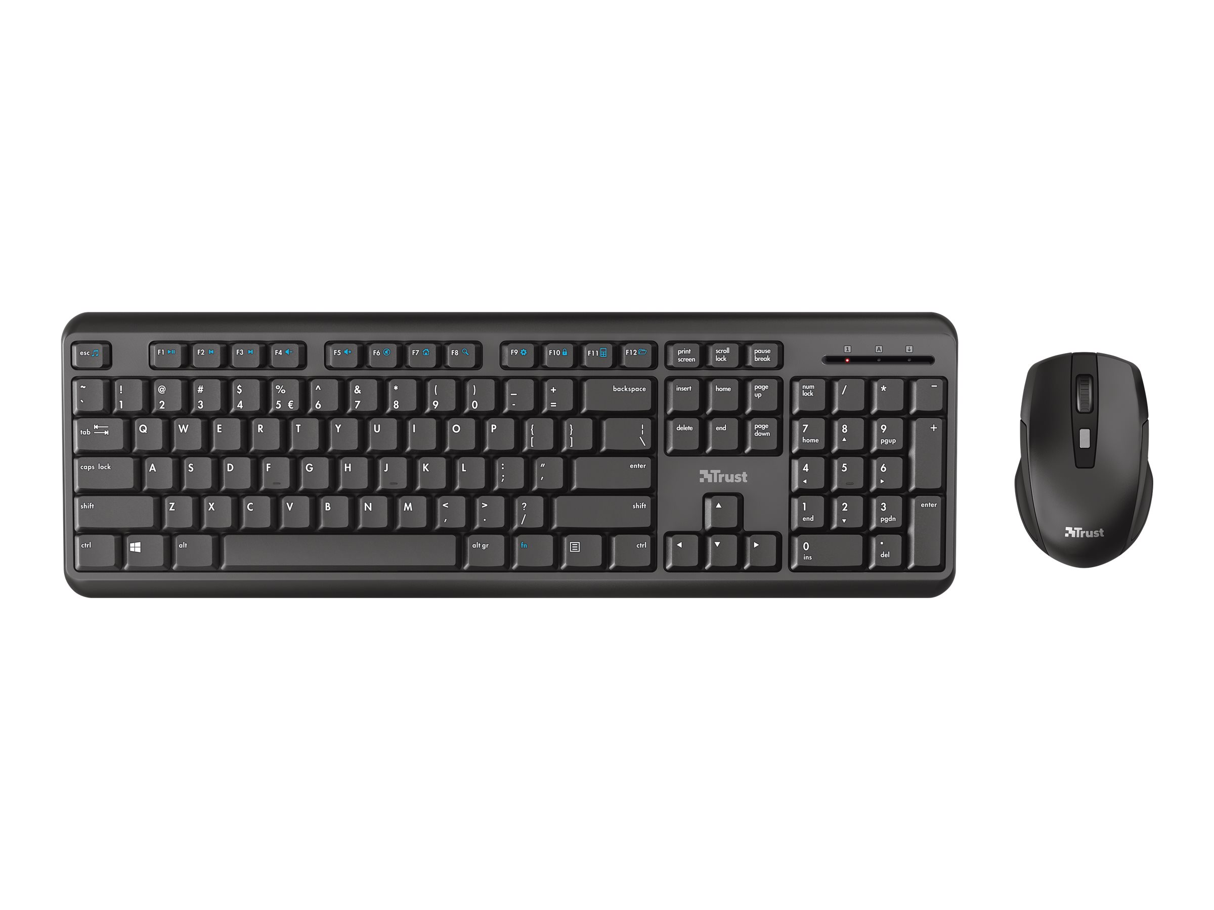 23945 TRUST Ody Tastatur+Maus QWERTZ DE 23945 TRUST Ody Tastatur+Maus QWERTZ DE