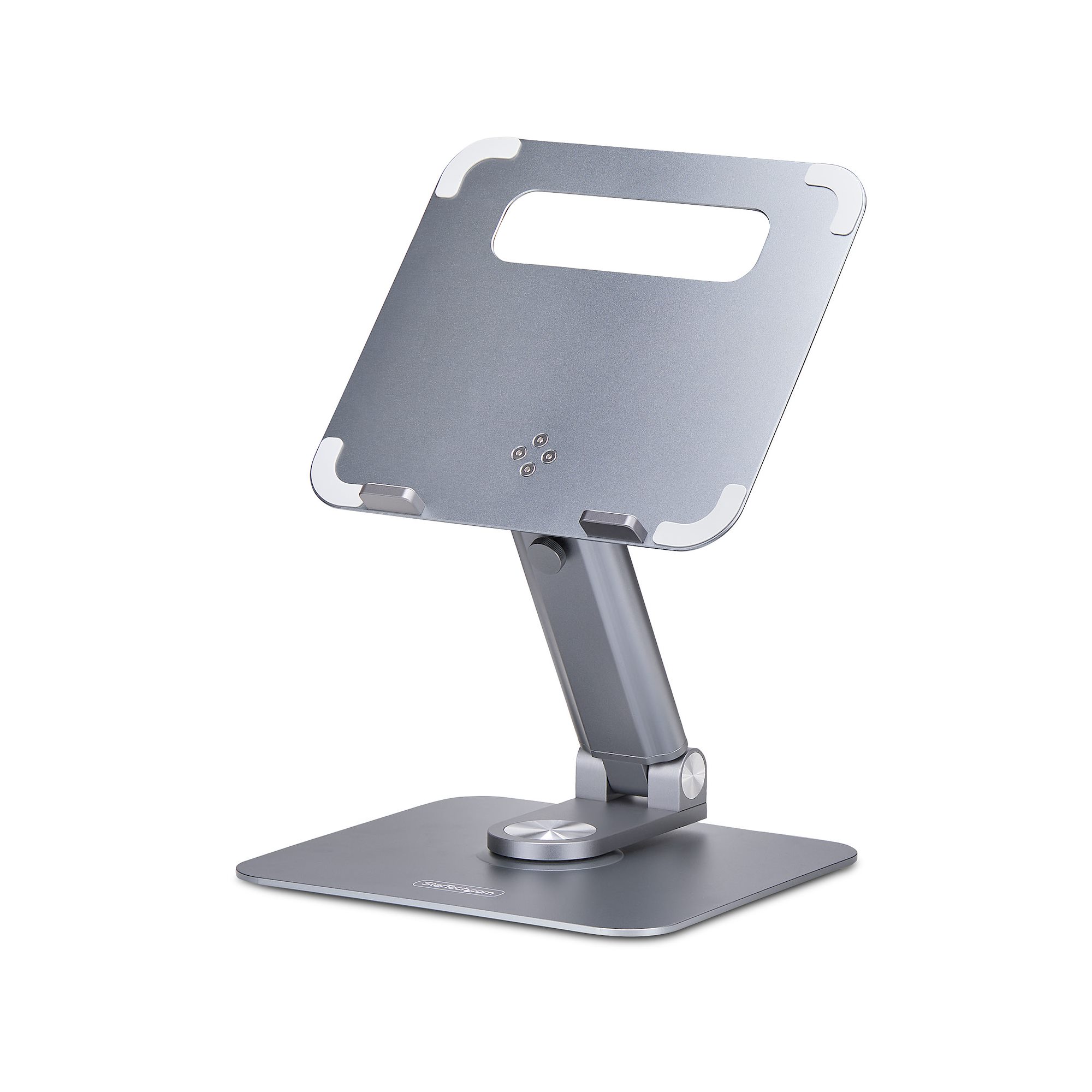 STARTECHCOM Ergonomischer Hoehenverstellbarer Laptopstaender DrehNeigbar Tragbar LaptophalterungNotebookstaender bis 5kg