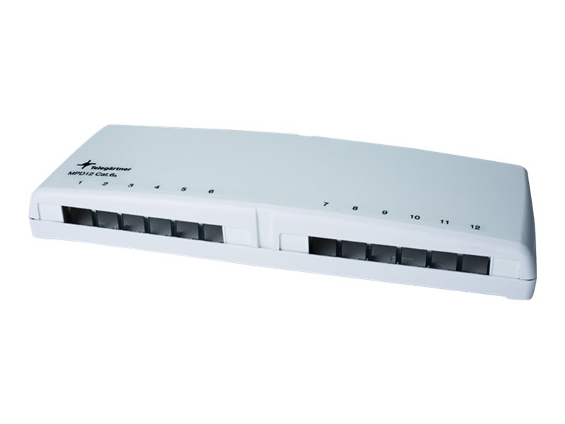 TGT Mini Verteiler leer alpinweiss 12fach MPD12 AMJUMJ TH35AP