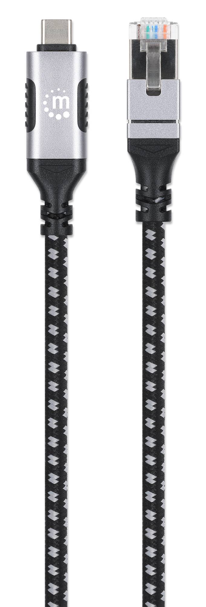 Manhattan Netzwerkkabel USB‑C Gigabit Ethernet 2 m