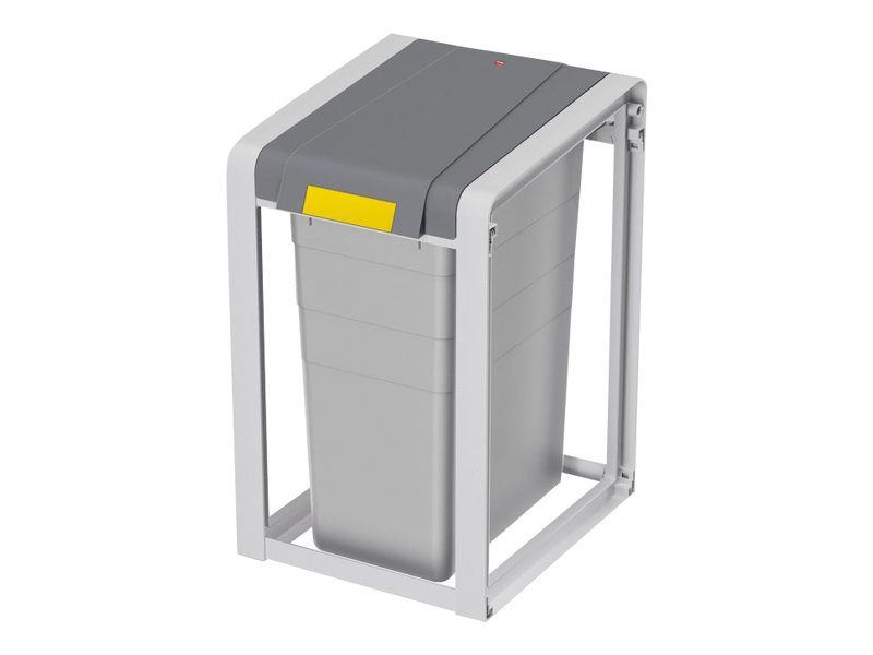 Hailo ProfiLine Ãko XL, Basiseinheit MÃ¼lleimer 38,0 l signalgrau