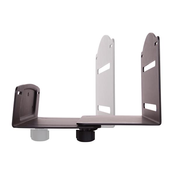 STARTECHCOM CPU Mount  Adjustable Width 48in to 83in Metal Computer Wall Mount PC Wall Mount Computer Mounting Bracket