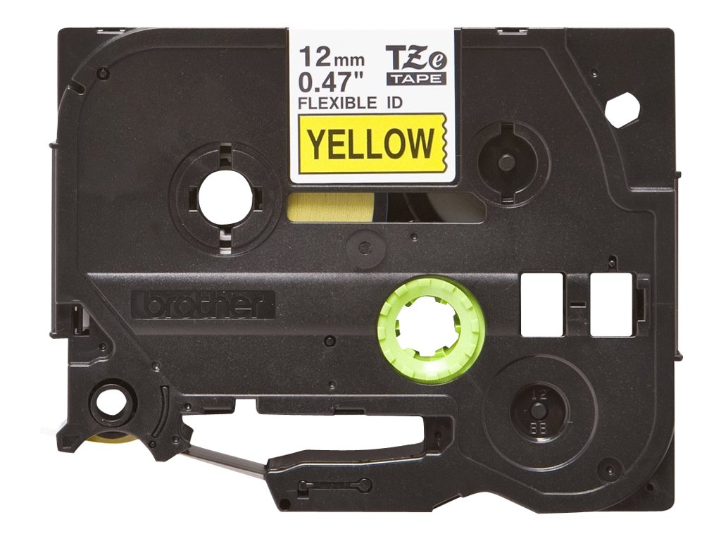 TZEFX631 BROTHER PTOUCH 12mm GELB-SCHW