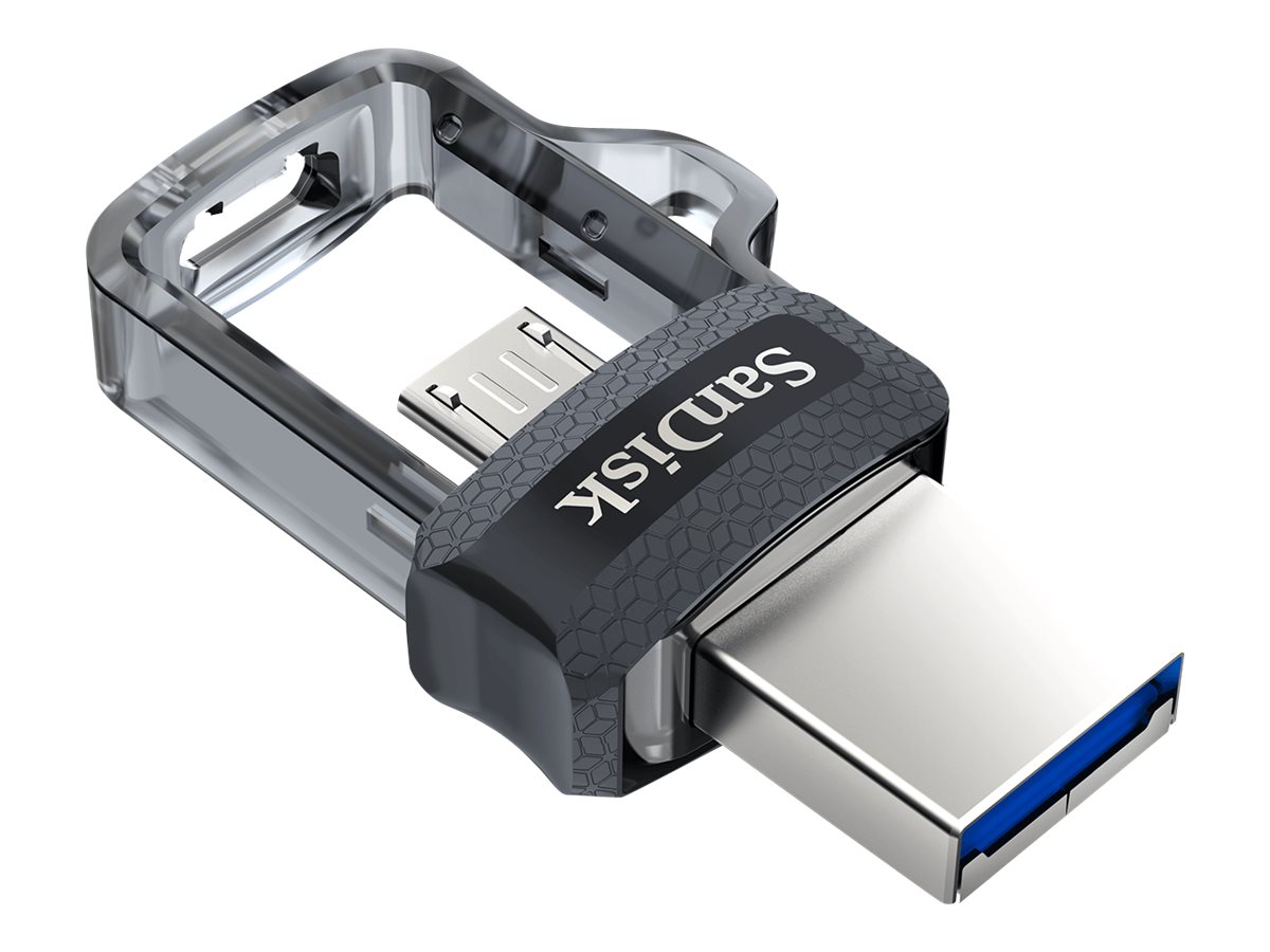 SanDisk USB-Stick Ultra Dual Drive M3.0 grau 32 GB