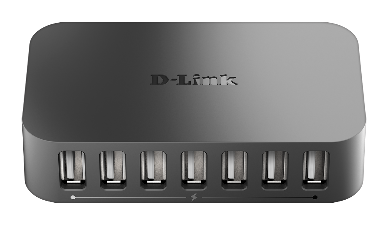 DLink DUBH7 USB 20 Hub 7Port mit Netzteil