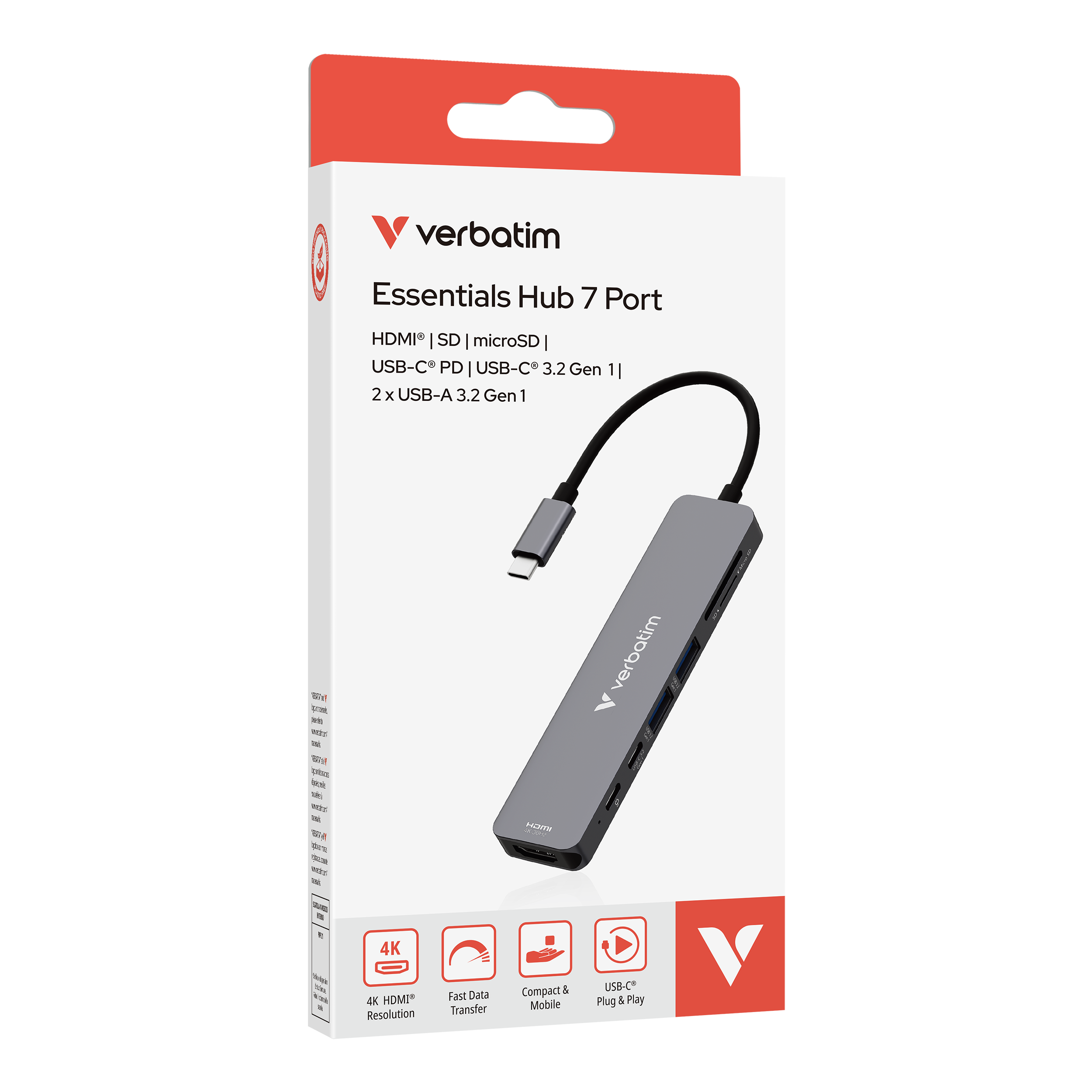 verbatim MultiportAdapter Essentials 32158