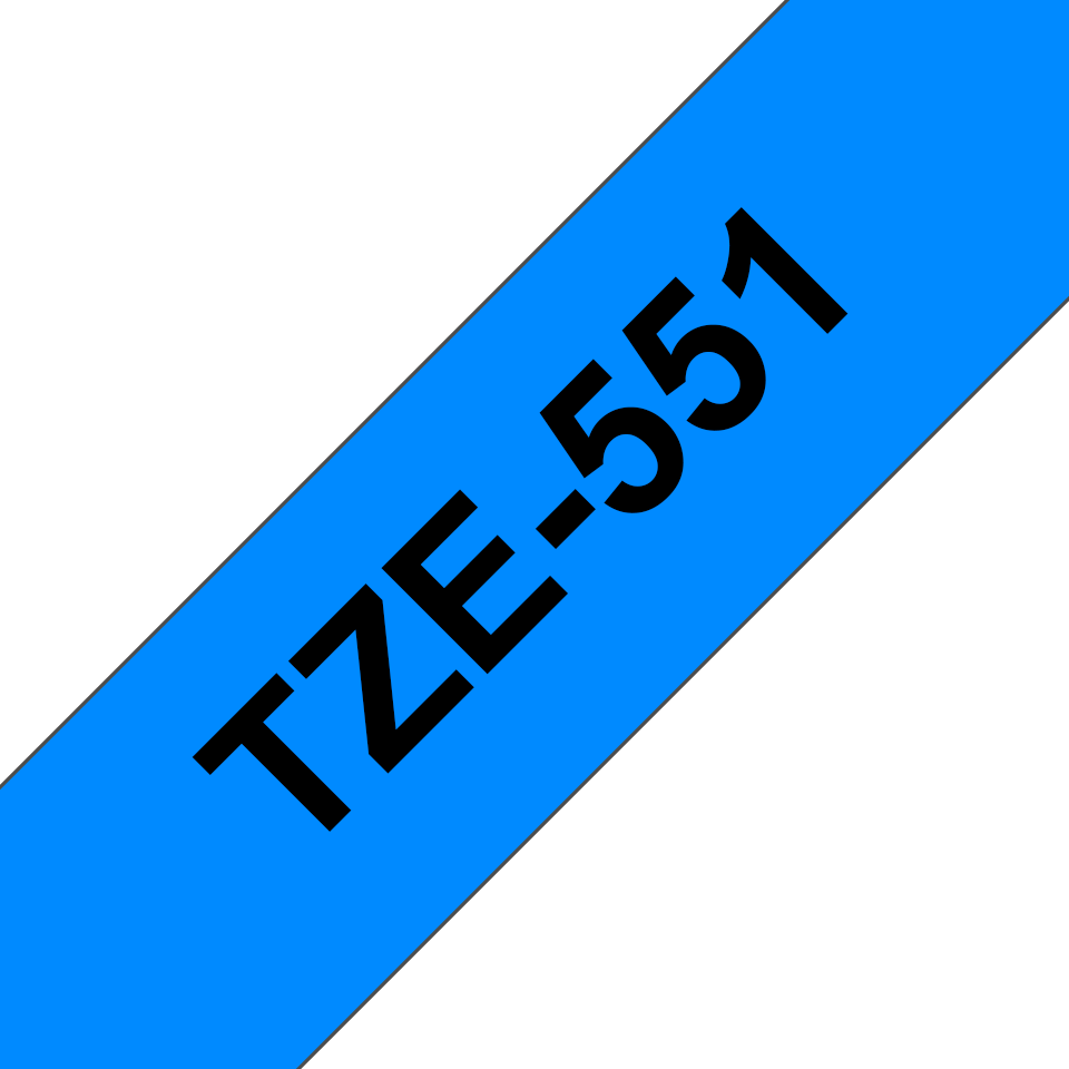 TZE551 BROTHER PT Schriftband 24mm blau