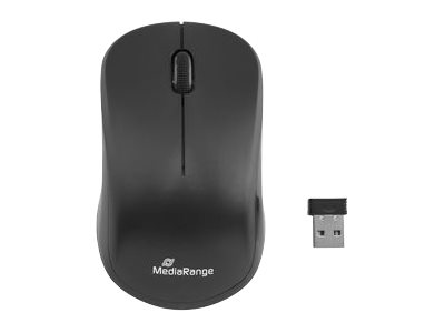 MediaRange MROS107 Tastatur-Maus-Set kabellos schwarz MediaRange MROS107 Tastatur-Maus-Set kabellos schwarz