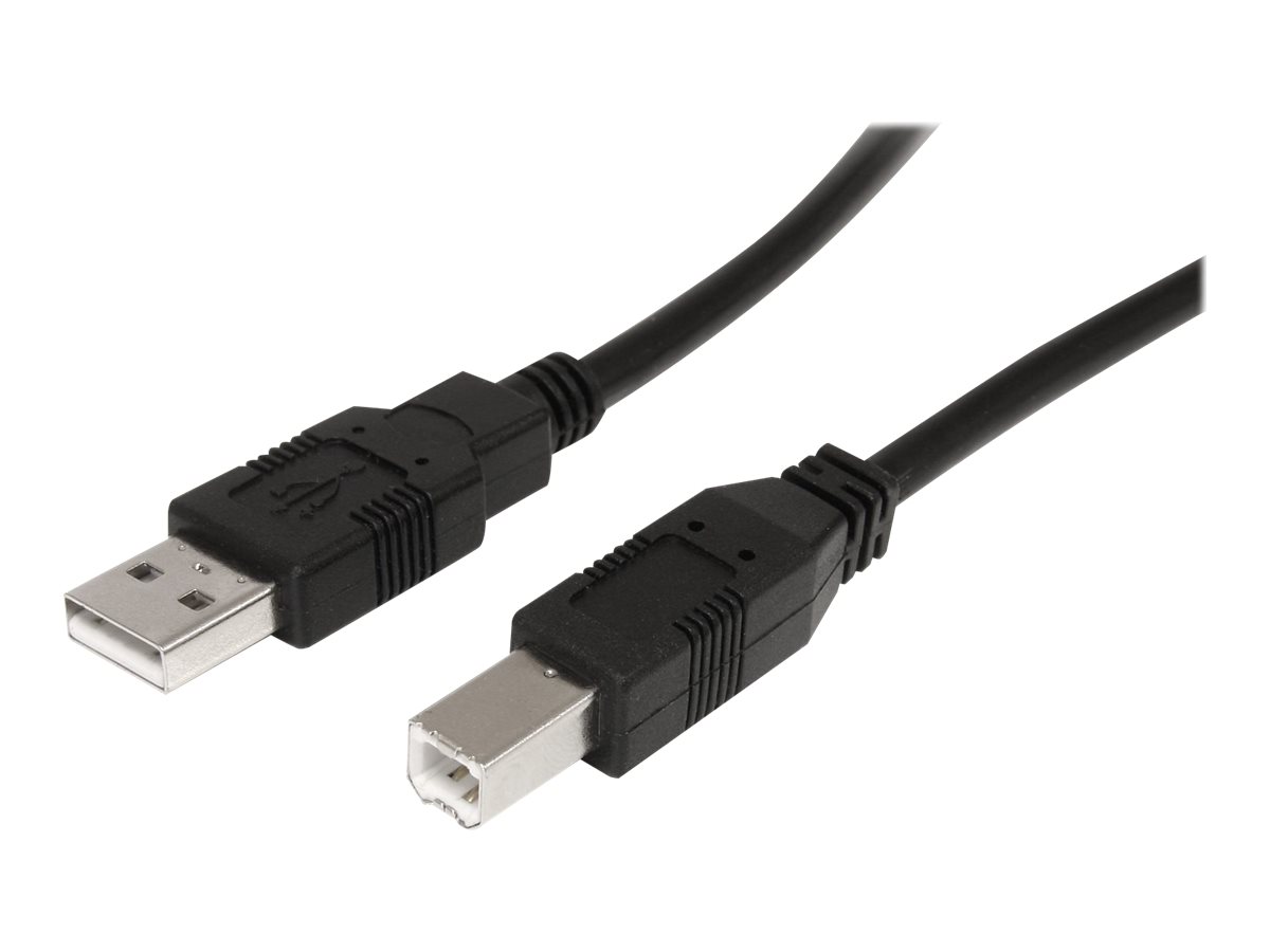 StarTech.com 10m Aktives USB 2.0 A auf B Kabel - USB Anschlusskabel - Stecker/Stecker - Schwarz - USB-Kabel - 9.15 m