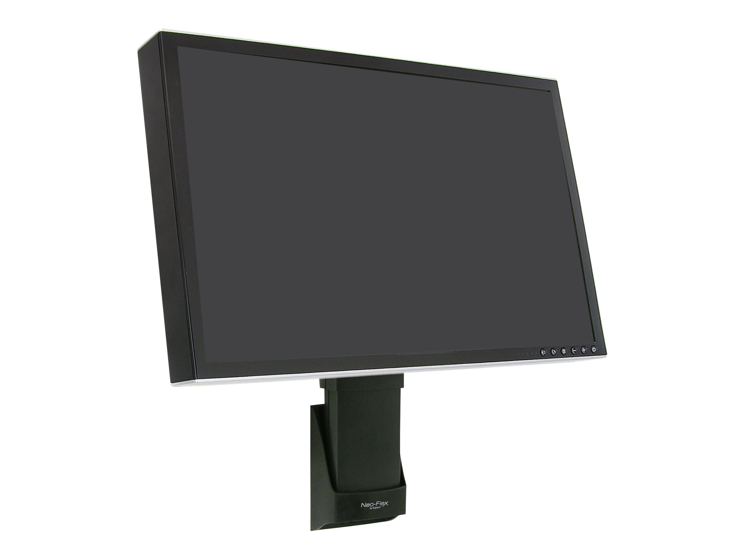 ERGOTRON NeoFlex LCD Wandhalterung 13 cm hoehenverstellbar schwarz bis 68,6cm 27Zoll 2,77,2kg VESA 75x75 100x100mm