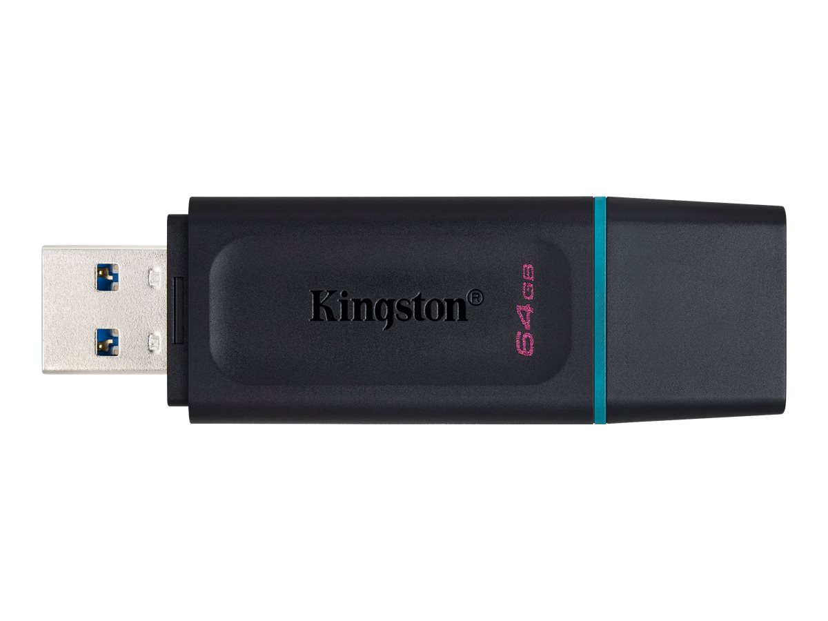 KINGSTON 64GB USB3.2 Gen1 DataTraveler Exodia Black + Teal KINGSTON 64GB USB3.2 Gen1 DataTraveler Exodia Black + Teal