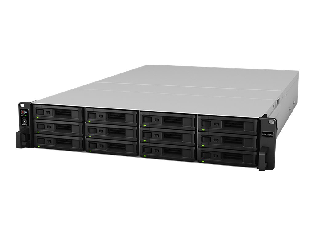 SYNOLOGY RS3621RPxs 12-bay NAS-RackStation D-1531 6-core 2.2GHz 8GB DDR4 2xUSB 3.2 4xRJ-45 2xExpansion ports