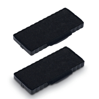 2 trodat Ersatzstempelkissen 6/55 schwarz 6,8 x 2,4 cm