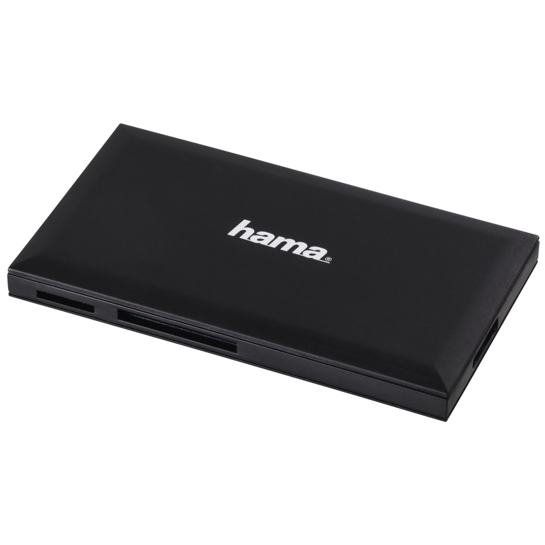 hama MultimicroSD, SD, Memory Stick, Compact FlashKartenleser schwarz