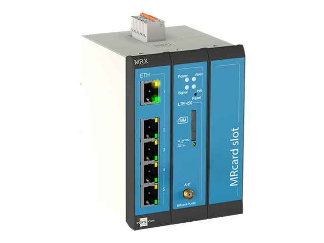INSYS icom MRX3 LTE modularer Router inkl. LTE450 VPN Option INSYS icom MRX3 LTE modularer Router inkl. LTE450 VPN Option