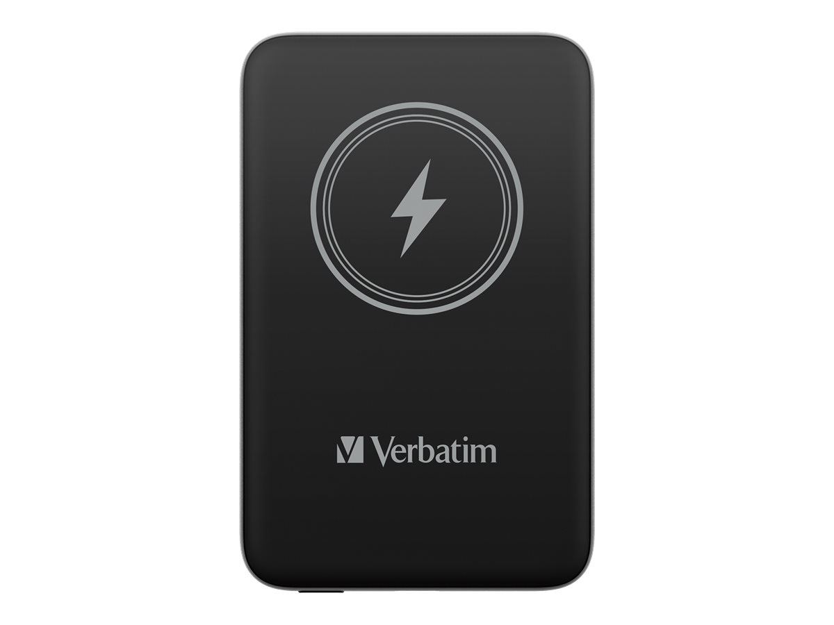 Verbatim Charge ?n? Go Magnetic Powerbank 10000 mAh schwarz