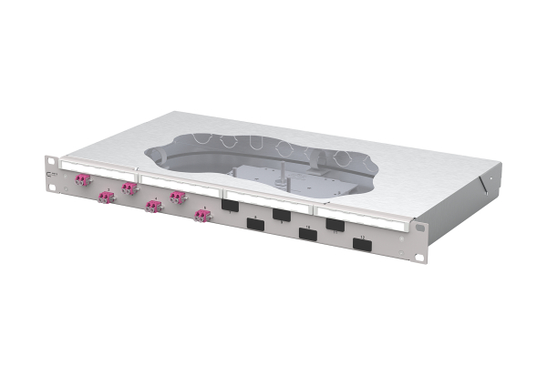 METZ CONNECT Patchfeld splice 6xLC-D OM4