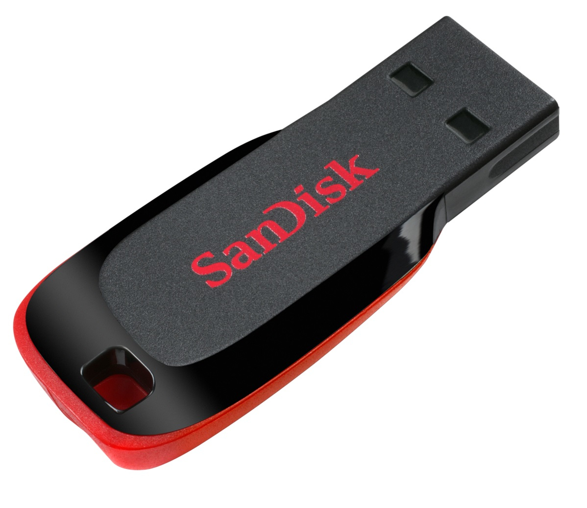 SanDisk USB-Stick Cruzer Blade schwarz, rot 32 GB