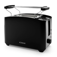 BOMANN TA 6065 CB Toaster schwarz BOMANN TA 6065 CB Toaster schwarz