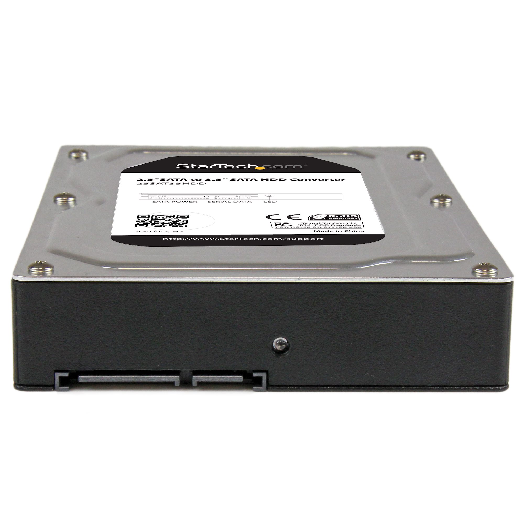 STARTECHCOM 25SAT35HDD 635cm25in to 889cm35in SATA Hard Drive Converter Enclosure