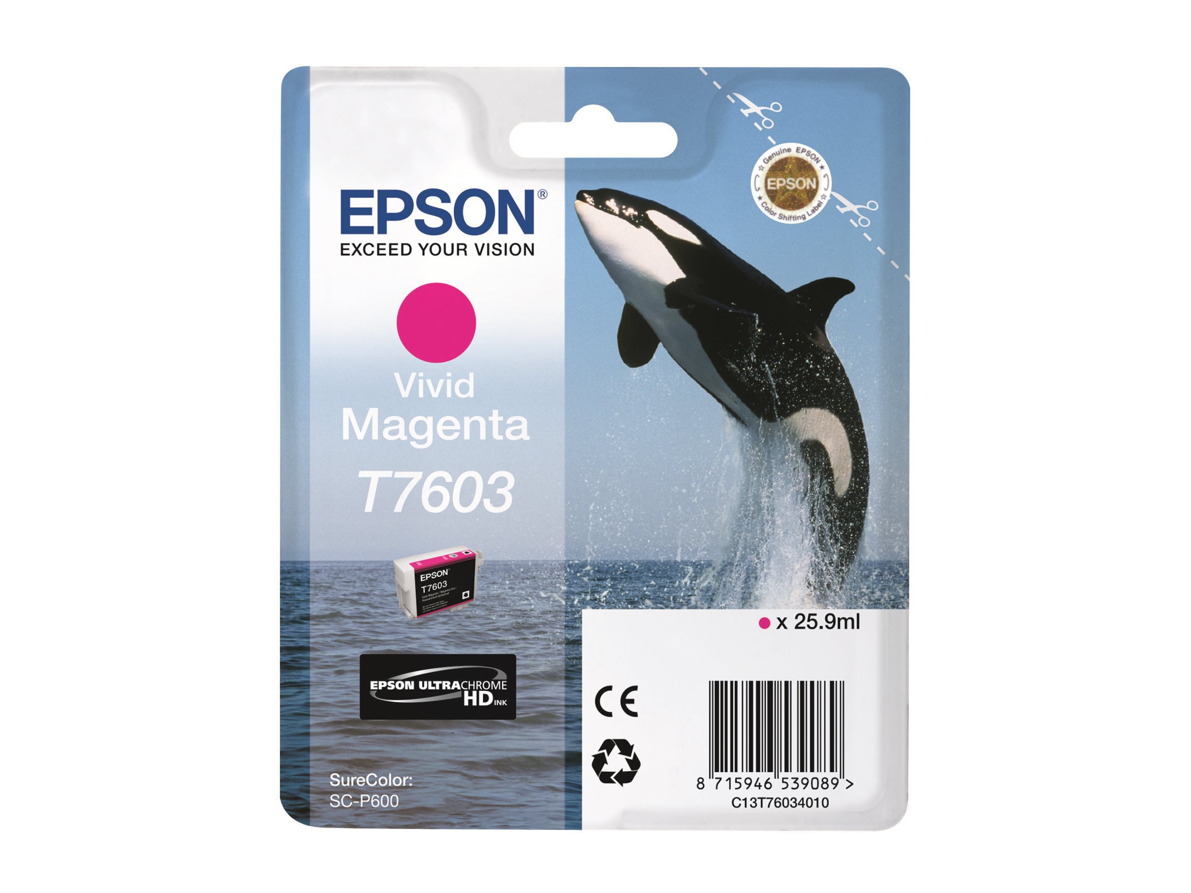 EPSON T7603  vivid magenta Druckerpatrone