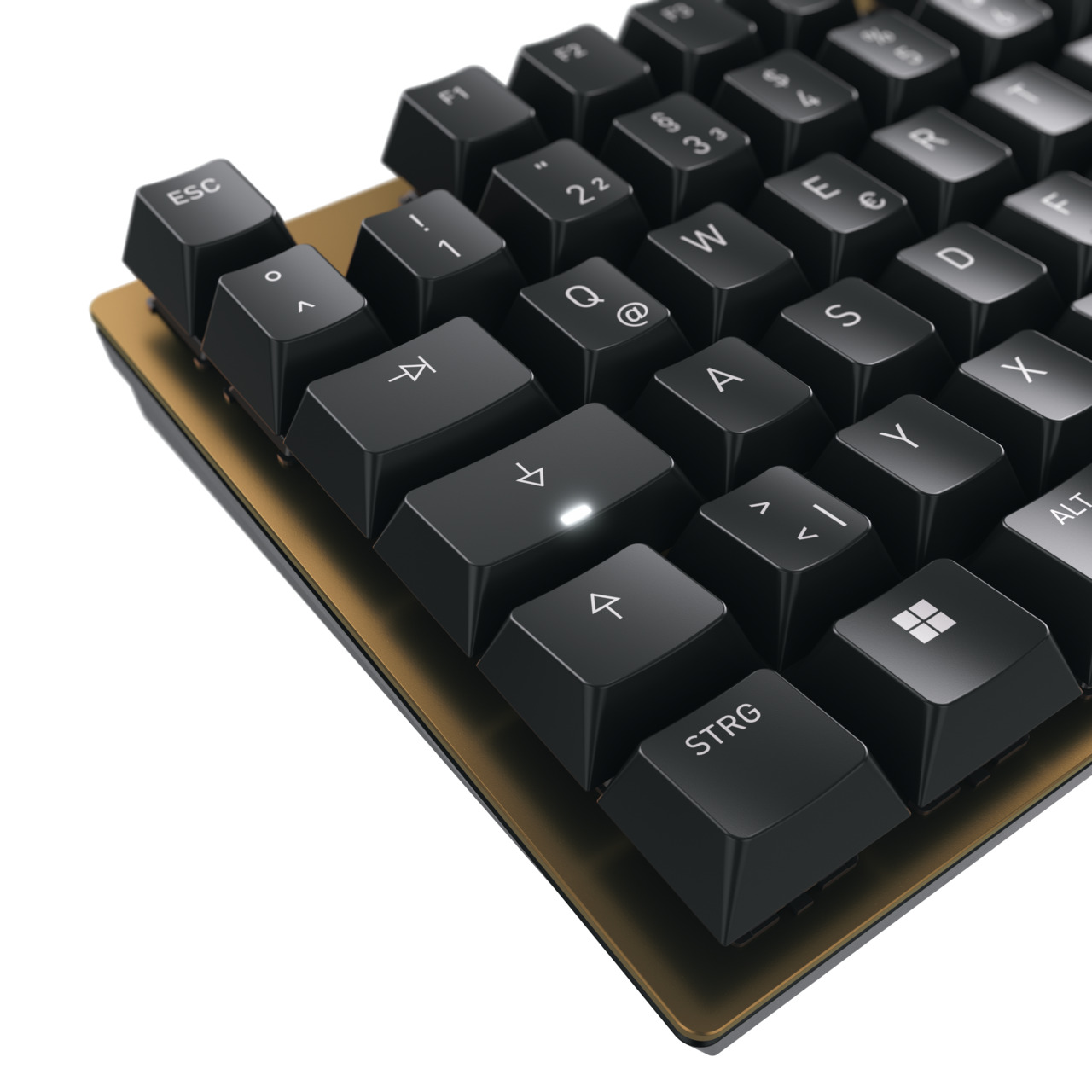 CHERRY KC 200 MX Tastatur kabelgebunden schwarzbronze