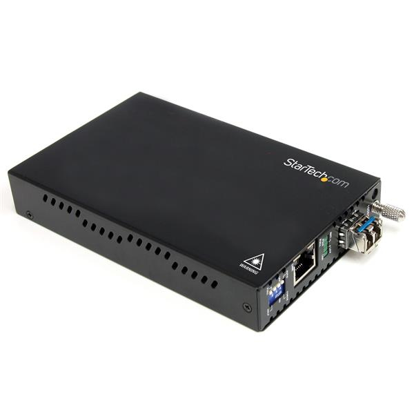 STARTECHCOM LWL Glasfaser Medienkonverter 1000 Mbits Gigabit Ethernet Medienkonverter LC 550m 1000BaseLX Multimode