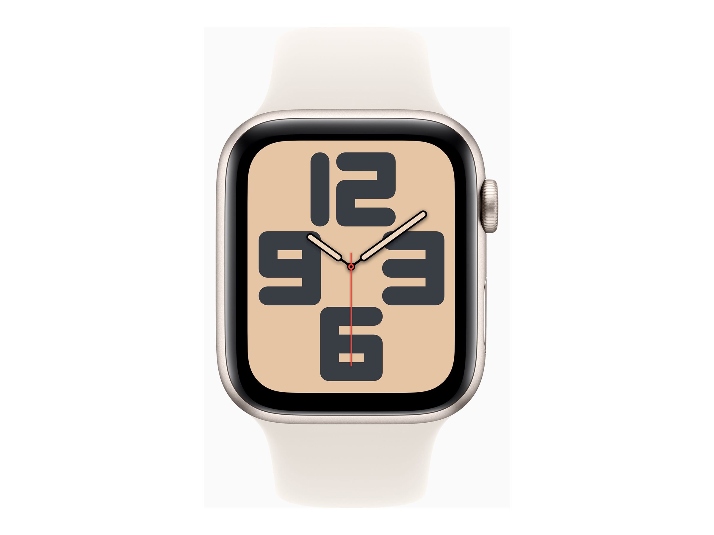 APPLE Watch SE GPS 44mm Starlight Aluminium Case with Starlight Sport Band - M/L APPLE Watch SE GPS 44mm Starlight Aluminium Case with Starlight Sport Band - M/L