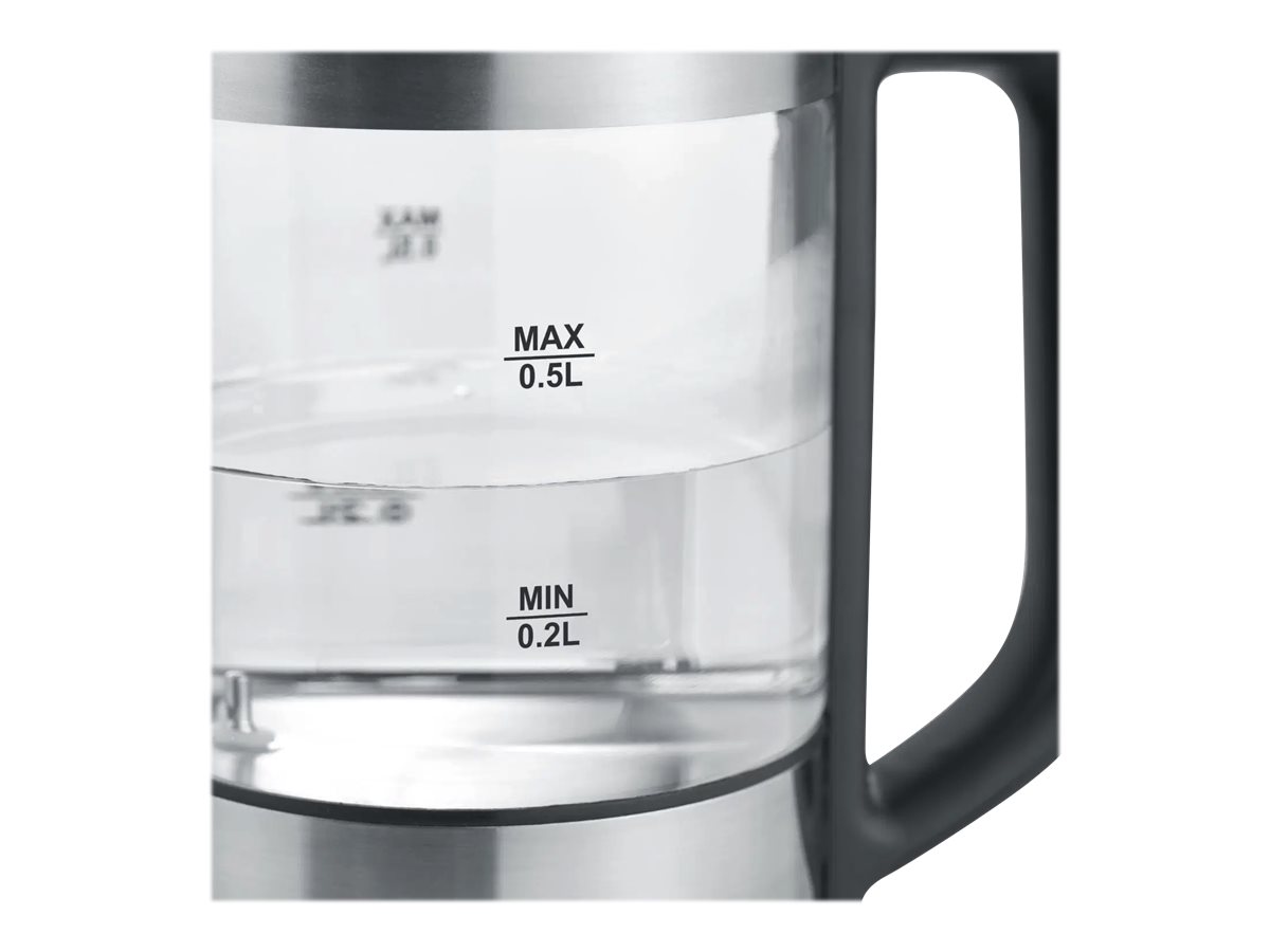 SEVERIN Wasserkocher WK 3458 schwarz 0,5 l 1100 Watt