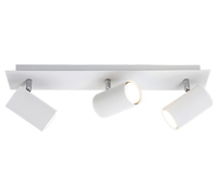 Trio Leuchten Deckenleuchte LB24 Metall weiß 3xGU10 Trio Leuchten Deckenleuchte LB24 Metall weiß 3xGU10