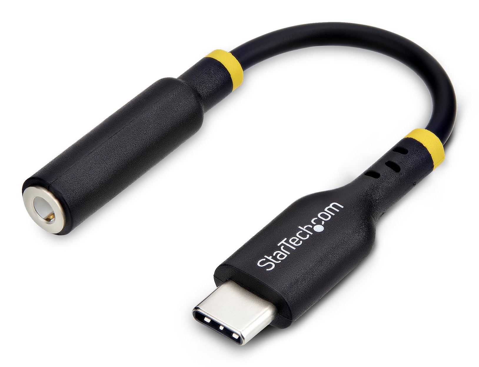 STARTECHCOM USB C Kopfhörer Adapter USB C TRRS KopfhörerHeadset Audio USBC auf 3,5mm Klinke HiFi 32BitDAC PC Handy