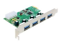 PCI Express Karte > 4 x USB 3.0