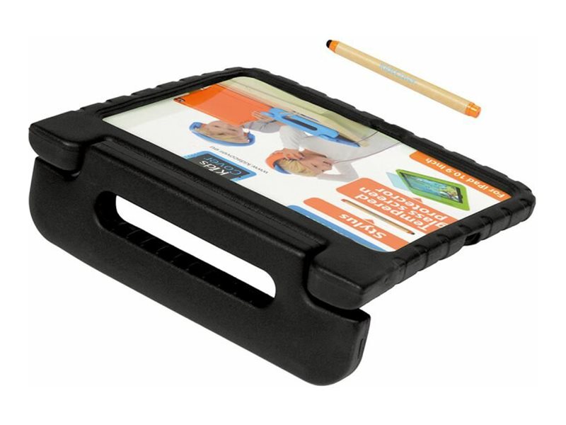 PARAT KidsCover für iPad 10 Gen./11 Gen. inkl. StylusPen und gehärtetem Displayschutz - schwarz
