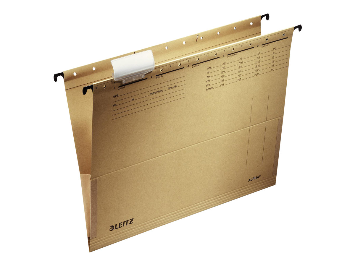 25 LEITZ Haengetaschen ALPHA® 1916 naturbraun 25 LEITZ Haengetaschen ALPHA® 1916 naturbraun
