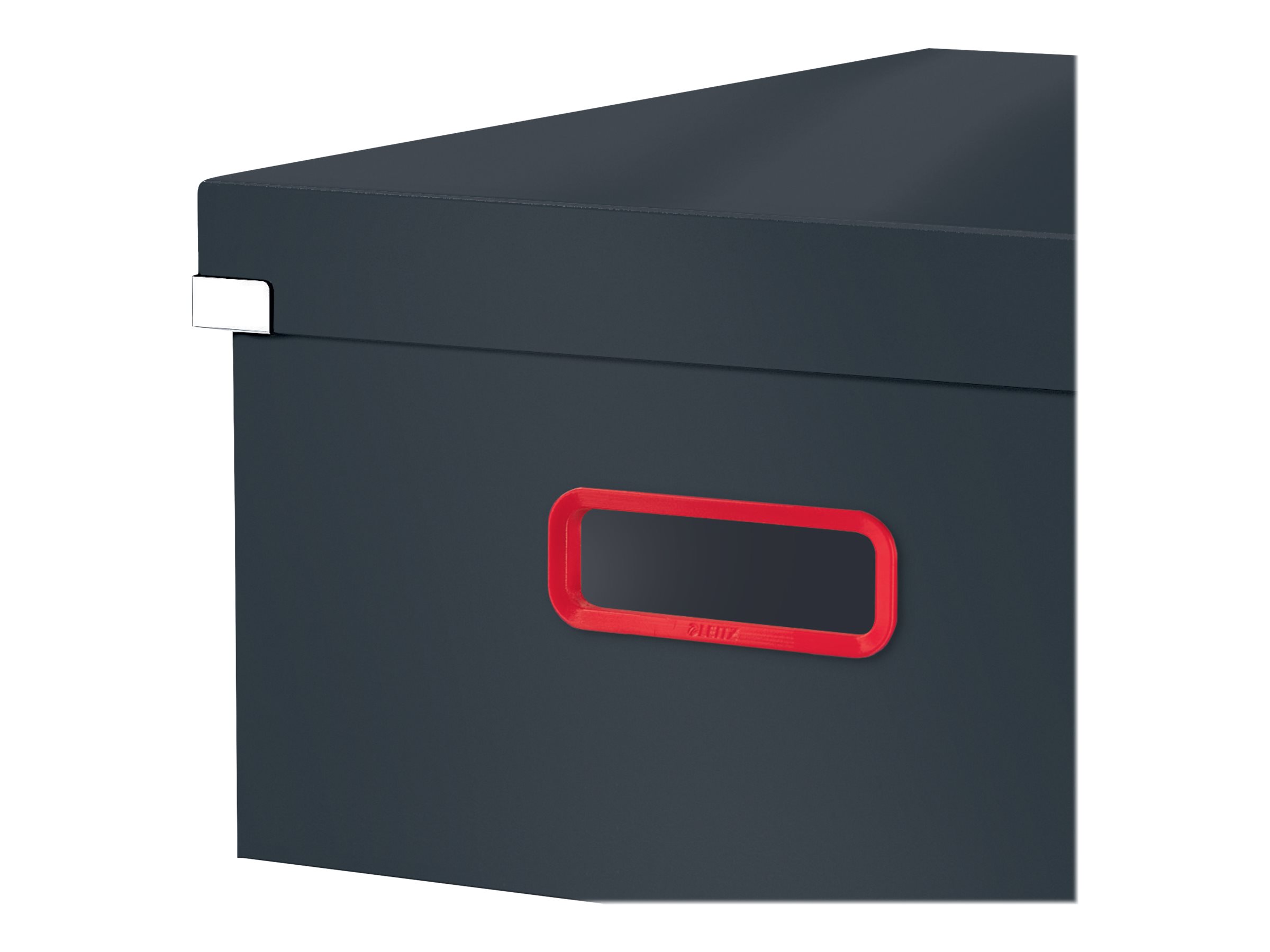 LEITZ Click & Store Cosy Aufbewahrungsbox 32,0 l grau 36,9 x 48,2 x 20,0 cm LEITZ Click & Store Cosy Aufbewahrungsbox 32,0 l grau 36,9 x 48,2 x 20,0 cm