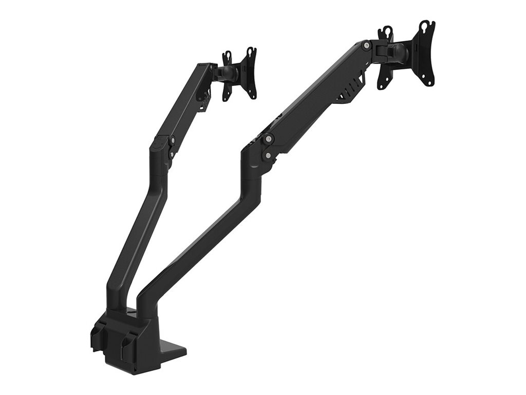 NEOMOUNTS Flat Screen Dual Desk Mount 25,4-81,28cm 10-32Zoll clamp/grommet Black