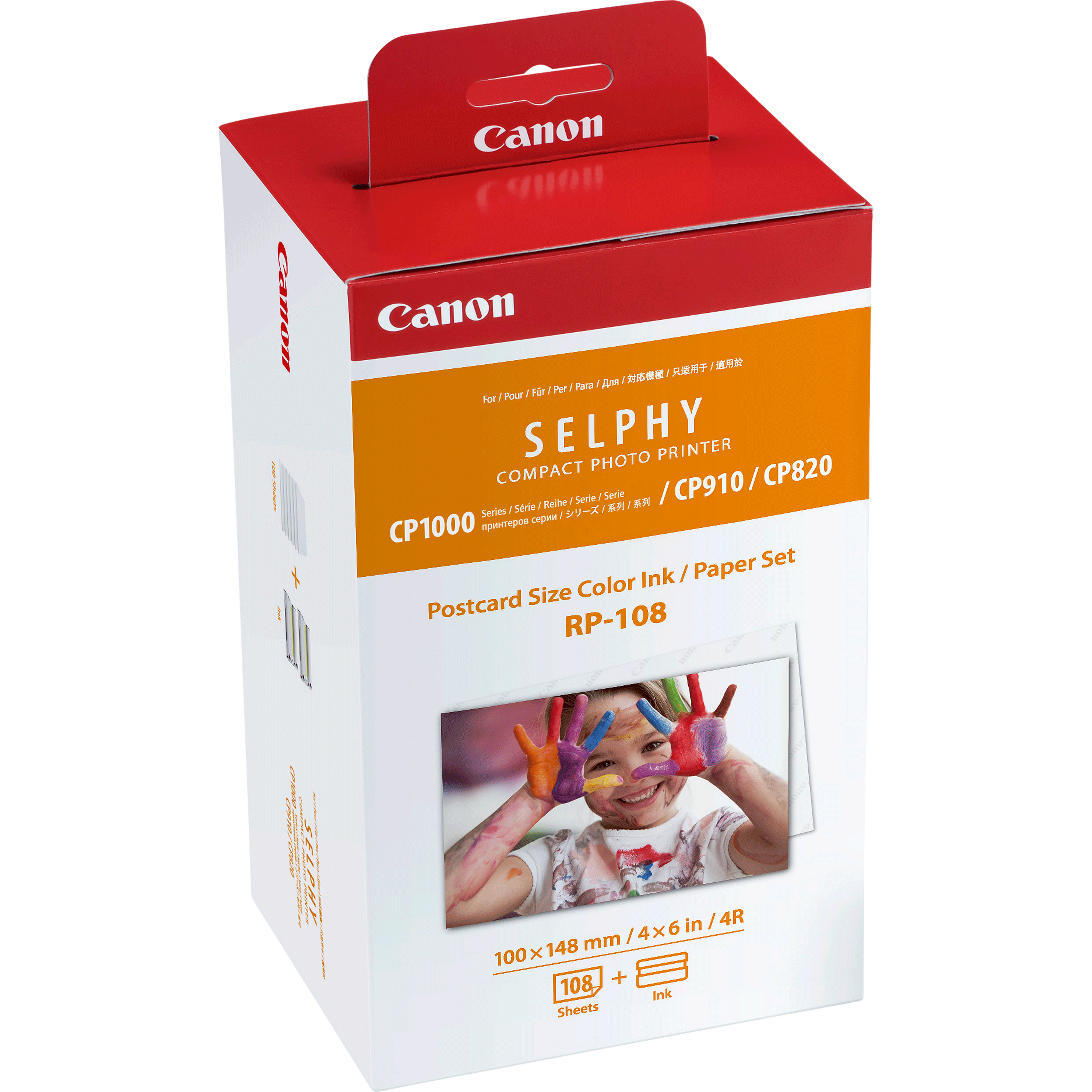 Canon FotopapierSet RP108 10,0 x 14,8 cm glaenzend 1 Set
