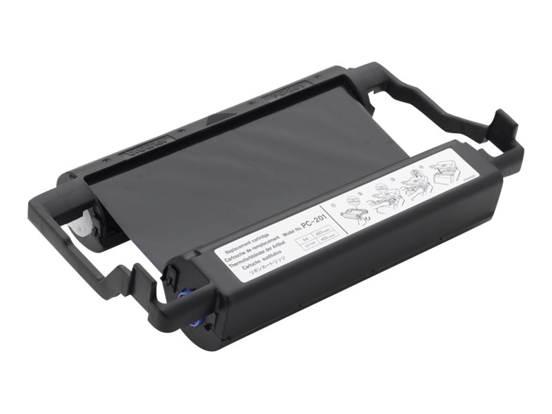 brother PC-201 schwarz Thermo-Druckfolie, 1 Rolle